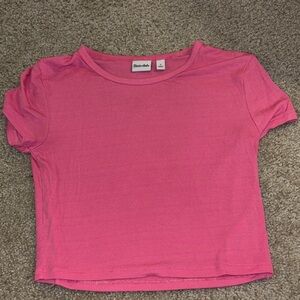Pink Short Sleeve Top